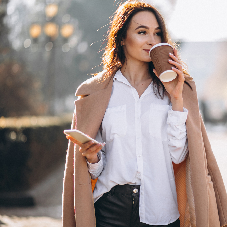 счастливая женщина